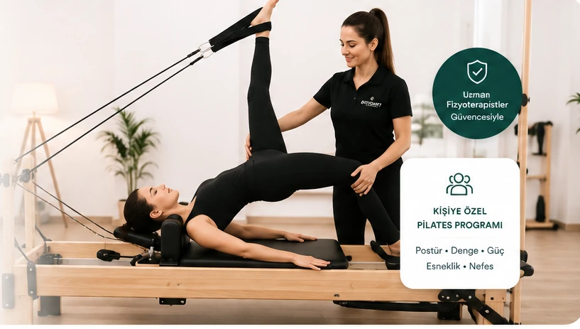 Atakum reformer pilates fizyoterapist eşliğinde